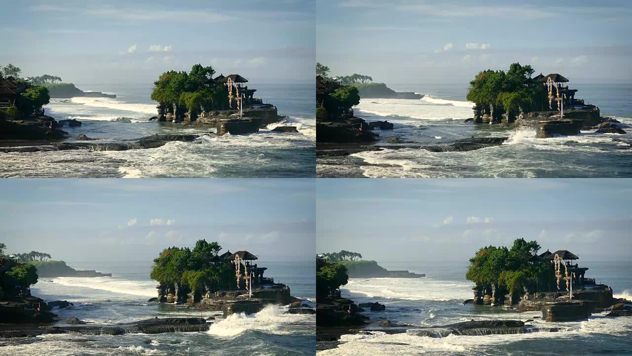 印度尼西亚巴厘岛的Tanah Lot神庙。