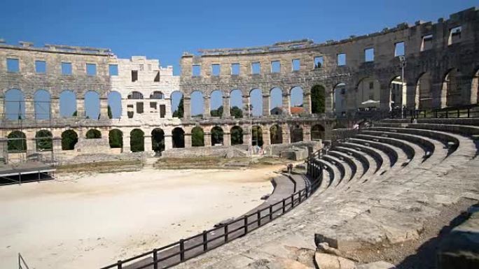 普拉竞技场-克罗地亚普拉的罗马圆形剧场