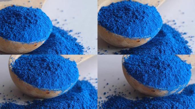 蓝色马吉克、螺旋藻粉、超级食品