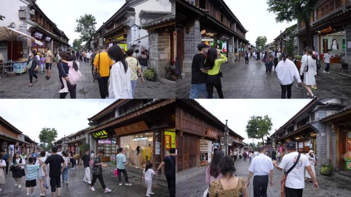 雨后大理古城