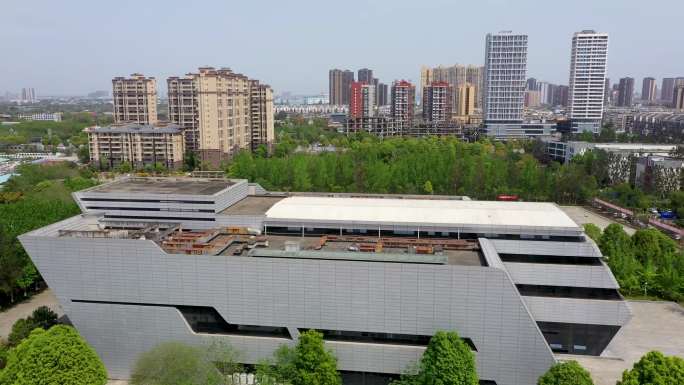 航拍四川建筑职业技术学院