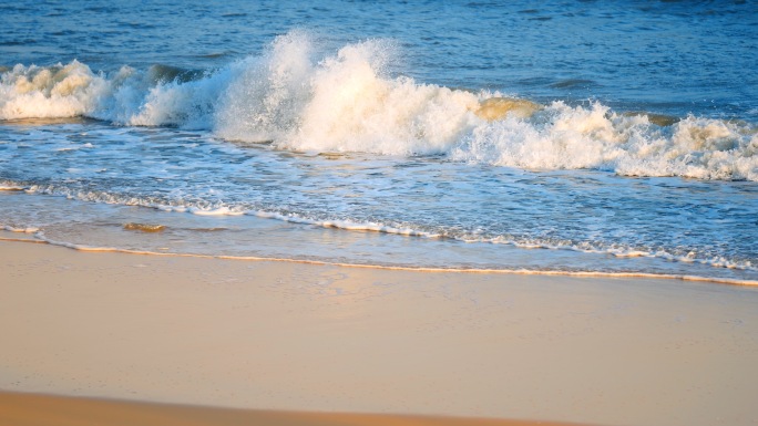 大海视频阳光沙滩海水视频蓝色海水夏日海浪