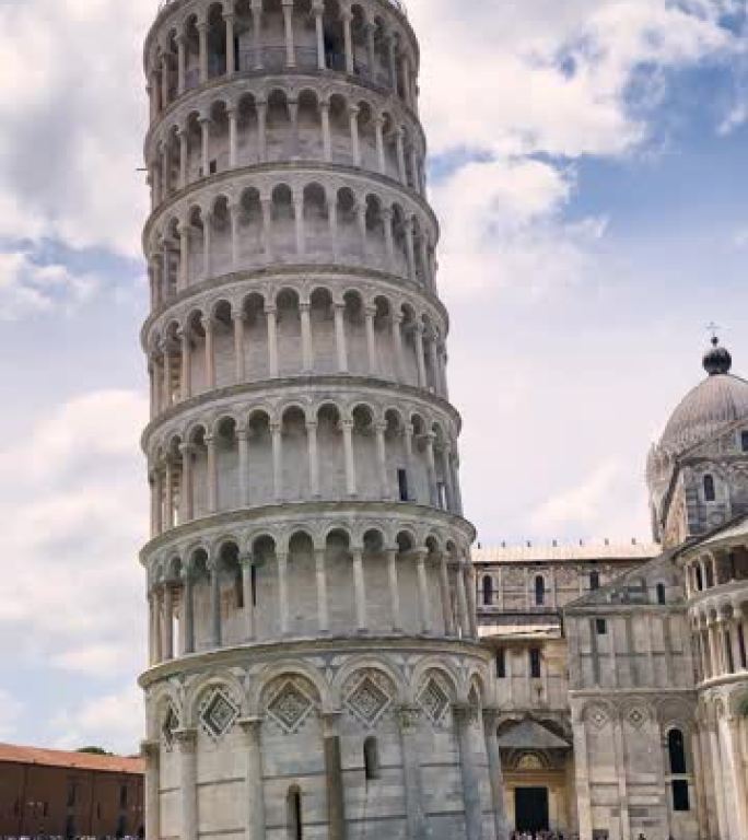 意大利的比萨斜塔