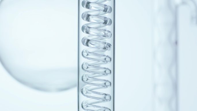 化妆品实验器皿螺旋管广告素材