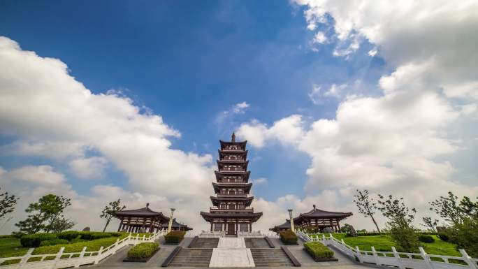 宿州风景景区延时摄影