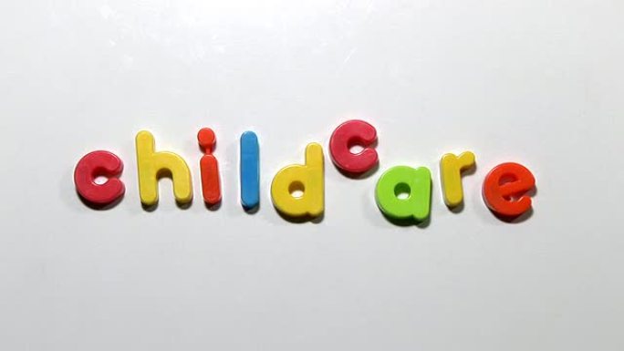 儿童保育-冰箱磁铁动画