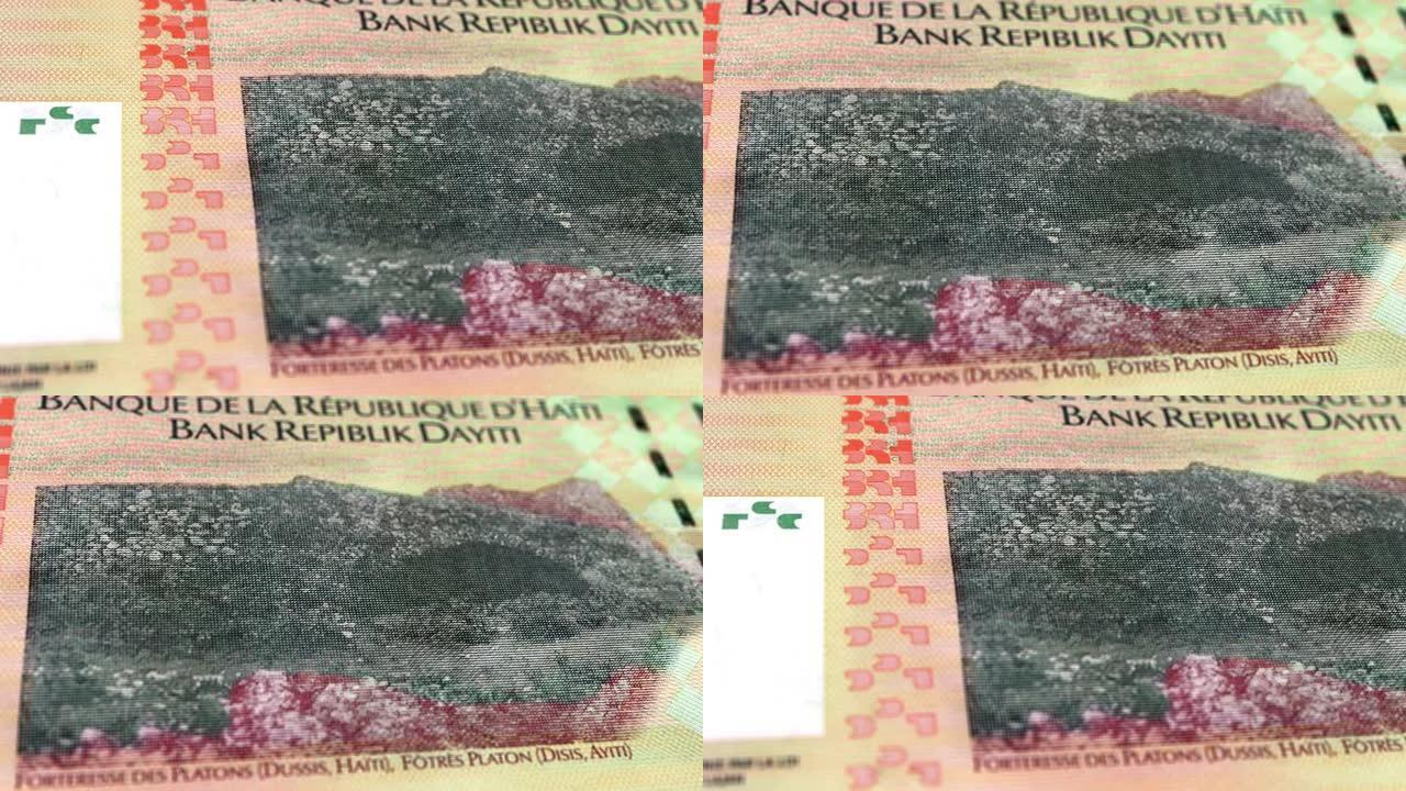 海地海地葫芦钞票25,25海地葫芦，海地葫芦的特写和宏观视图，跟踪和多利镜头25海地葫芦钞票观察和储