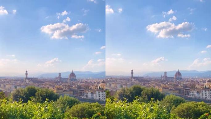 意大利佛罗伦萨的标志性天际线景观