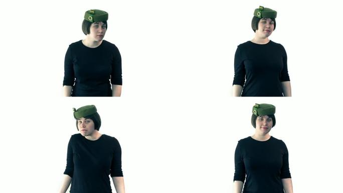 帽子07绿