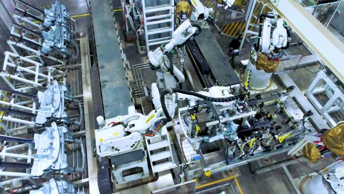 机械臂 生产车间 机械生产