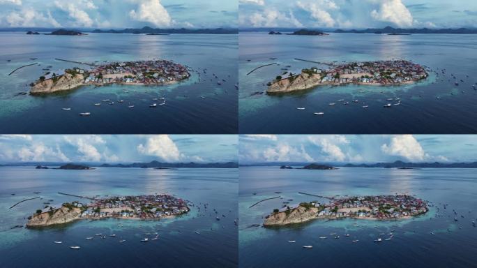 印度尼西亚海岛村落