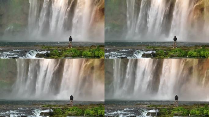 贵州安顺黄果树瀑布1080p，166mm