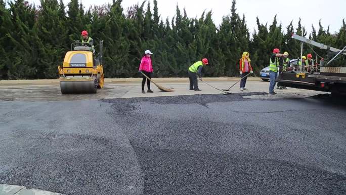 市政沥青铺路道路建设