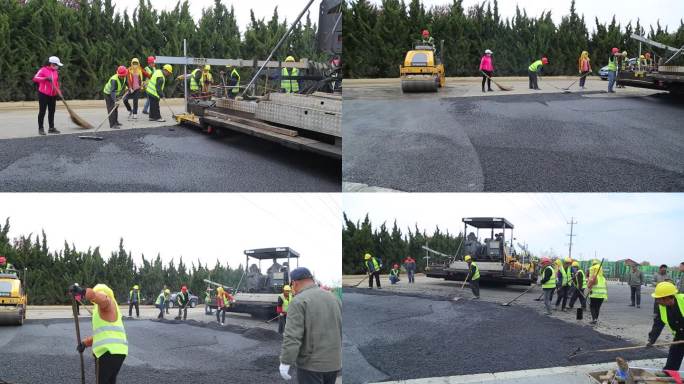 市政沥青铺路道路建设