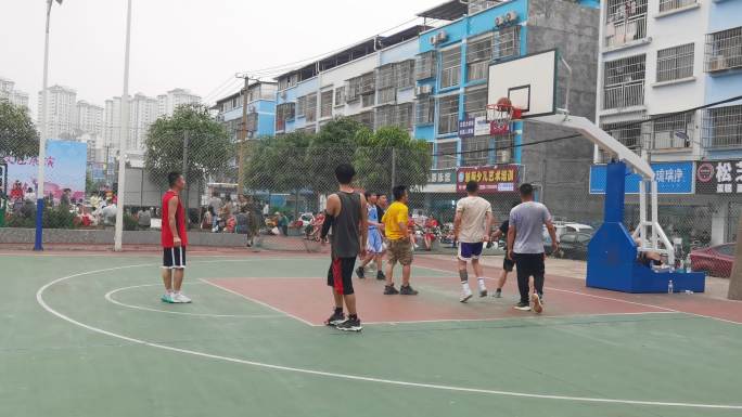 村霸篮球 街头篮球 篮球比赛 全民运动