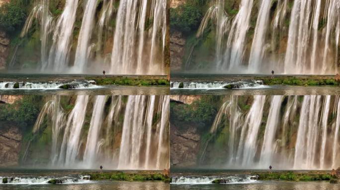 贵州安顺黄果树瀑布1080p，70mm