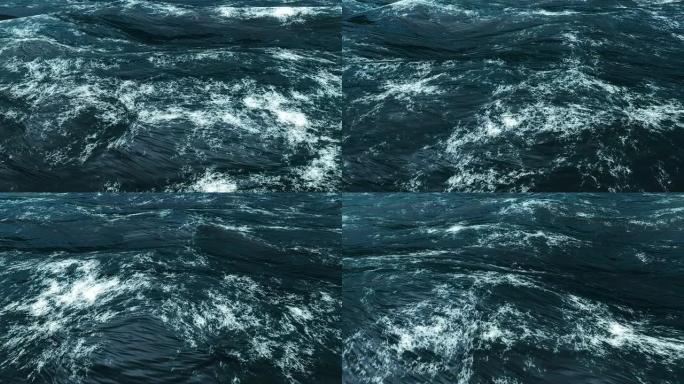 《风暴中的海洋》的现实CG场景