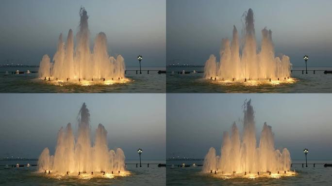 照明喷泉
