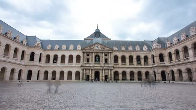 荣军院大法院复杂的时间流逝过度，法国巴黎
