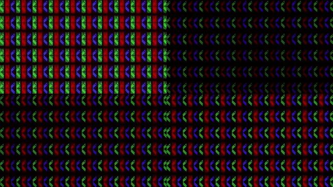 液晶电视像素极限微距特写