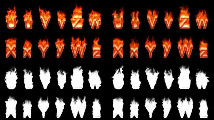 可循环燃烧U、V、Z、W、X、Y