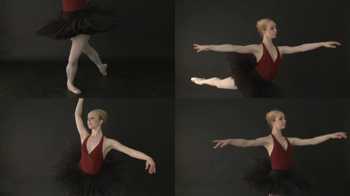 图图古典芭蕾舞者-30fps
