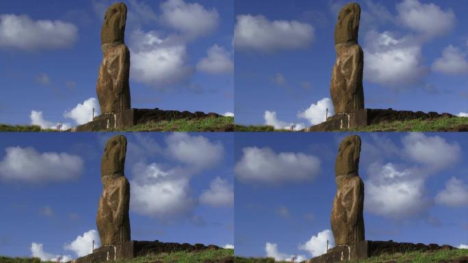 复活节岛摩艾雕像