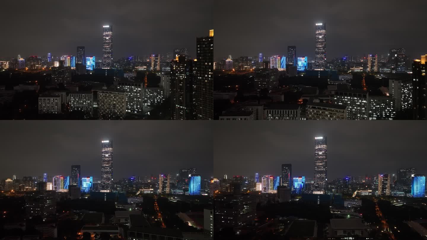 汉京金融中心夜景