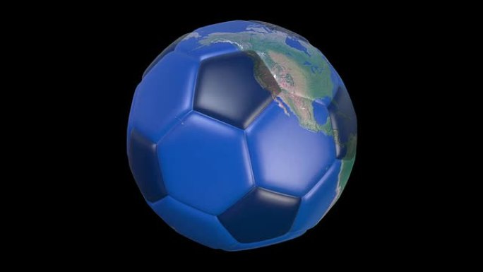 地球和足球