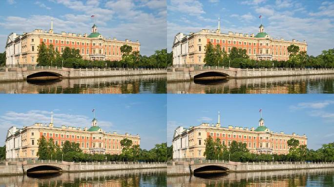 俄罗斯圣彼得堡的米哈伊洛夫斯基宫