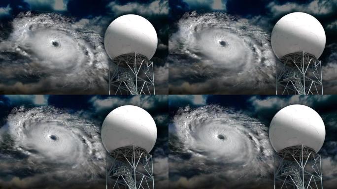 多普勒雷达飓风