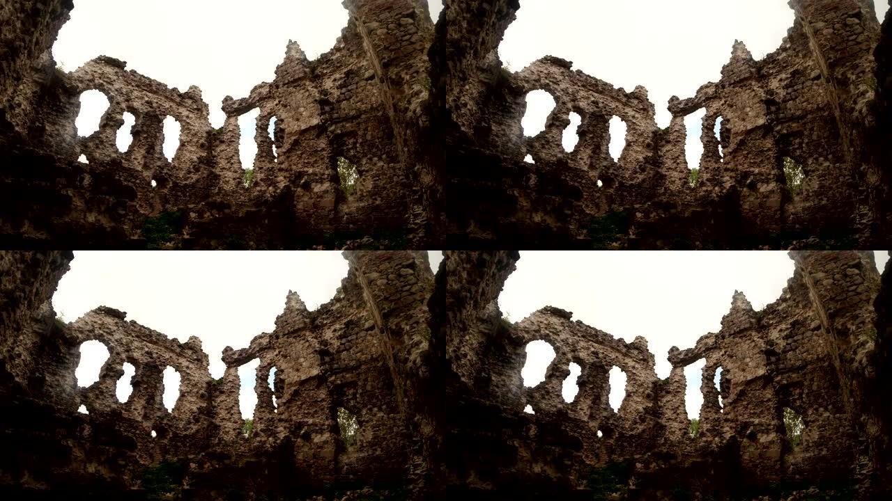 圣殿骑士团的城堡，外喀尔巴阡地区最古老的城堡废墟
