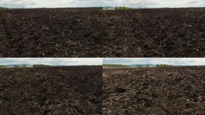 耕田，时间流逝