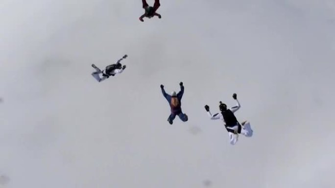 跳伞视频。