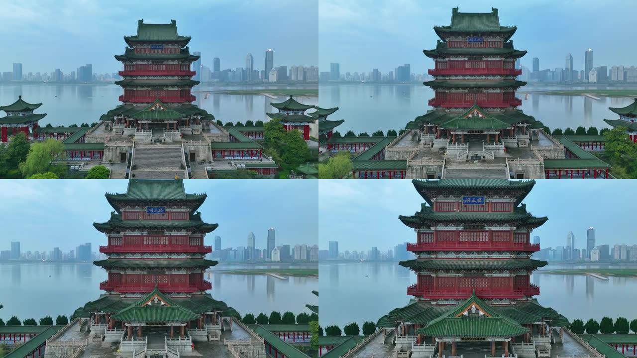 中国南昌滕王阁鸟景