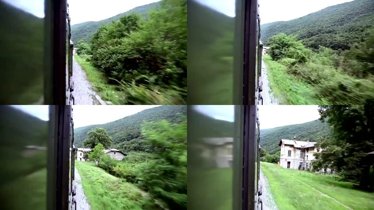 高清剪辑:从火车上看