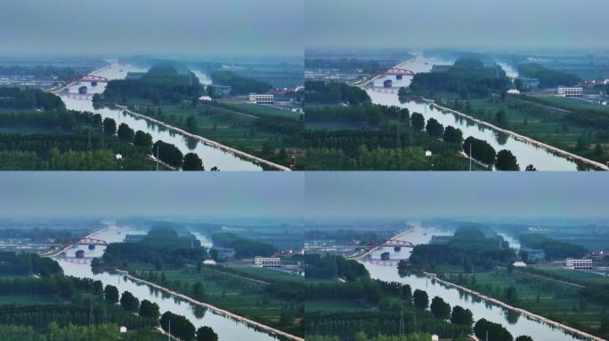 京杭运河长焦镜头