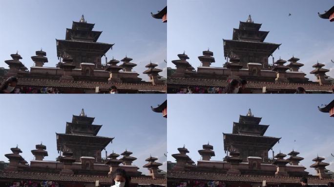 尼泊尔Basantapur Taleju bhagani Temple世界遗产加德满都谷