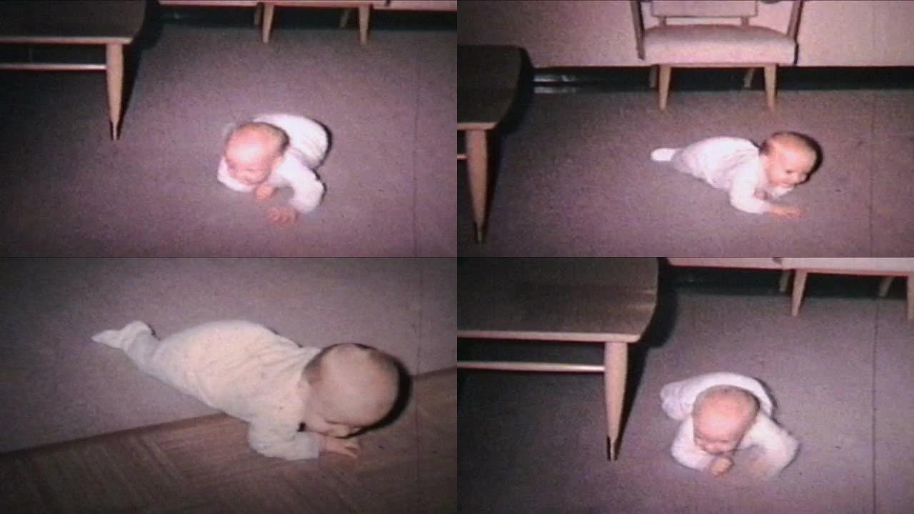 婴儿突击队爬行 (1964复古8毫米电影)