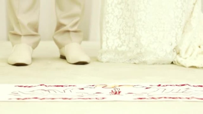 婚礼刺绣毛巾
