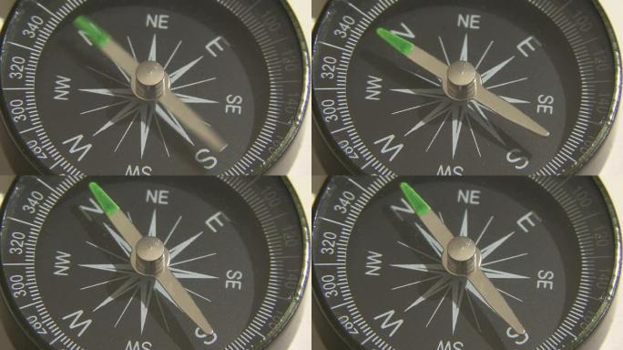 指南针显示特写
