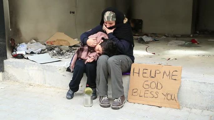 无家可归的患病儿童