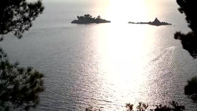 夏季海岛
