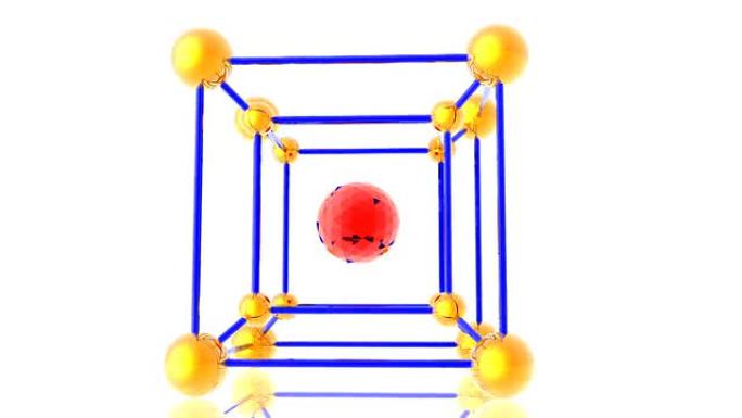 分子旋转-高清镜头