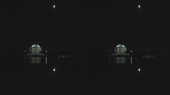 杰斐逊纪念堂-夜晚