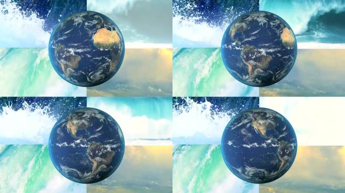 蒙太奇CG Globe与替代水能源