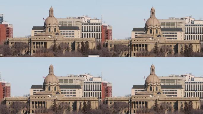 放大到艾伯塔省立法机关大楼，艾伯塔省立法议会和艾伯塔省执行委员会也将其称为加拿大埃德蒙顿市中心的壁架