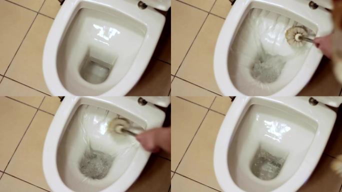 清洁马桶清洁刷