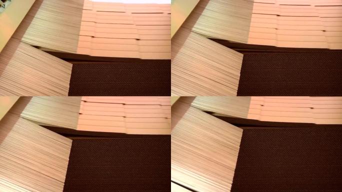 瓦楞纸板的生产