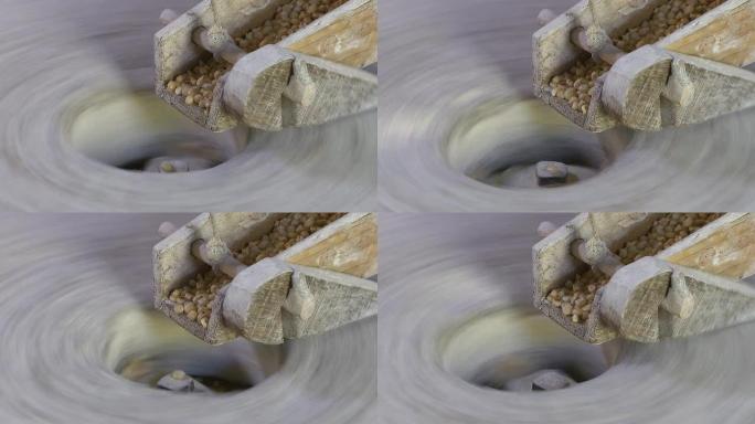 水磨磨石研磨玉米